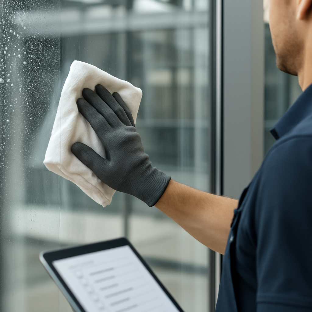 Fensterglaspflege mit Langzeit-Schutz Veterans Window Services